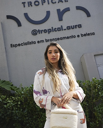 Galeria de trabalhos e ambiente da Tropical Aura
